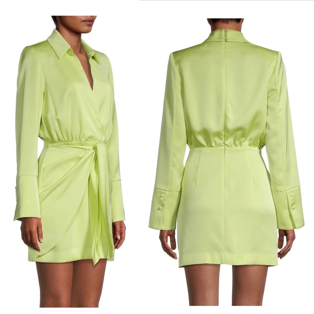 NWT Anthropologie MISHA Tie-Front Mini Blazer Dress - Picture 5 of 16